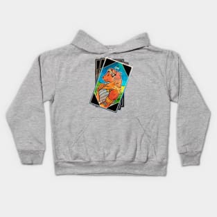 🌙 STRENGTH - The Arcana Mobile Tarot ☀️ Kids Hoodie